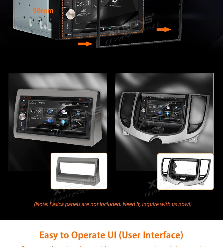 Sale 6.2" Sensitive Touch Screen Two Din Car DVD 2 Din Car Radio Double Din Car Multimedia Player with Easy to Operate UI 3