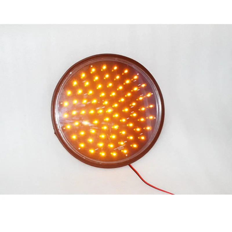 Meilleure vente, feu de circulation led jaune 300mm, pièces de circulation étanches, nouvelle collection