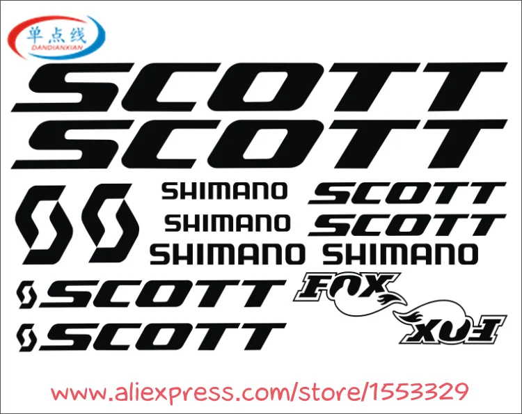 

1 set Frame Stickers Sticker Set For MTB DH Cycling Road Racing DIY Frame Decals Vinyl die cut stickers