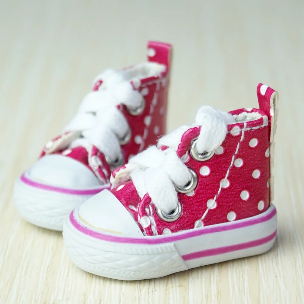 

BJD SHOES Synthetic Leather Canvas Shoes Sports PU Flats For 1/6 11" YOSD BJD doll DK DZ AOD DD MK Doll FREE SHIPPING