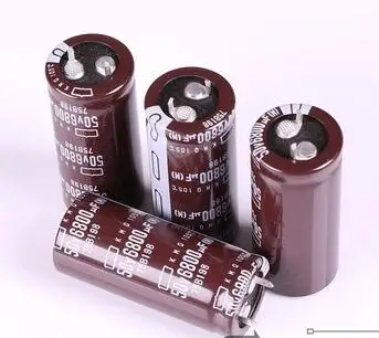 

2018 hot sale 6pcs NIPPON 50v6800uf 6800uf 50V Electrolytic Capacitor KMQ audio capacitors 22*50 Free shipping
