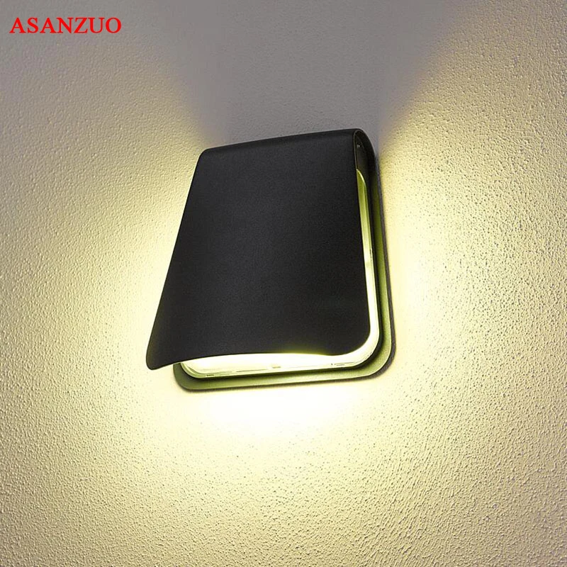 

Modern simple creative Outdoor LED wall lamp waterproof Aluminum Porch Lights Garden Corridor Decorative Wall lights