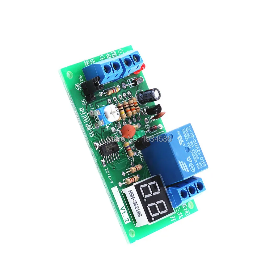 Dc 12v Dynamic Led Display Countdown Timing Timer Delay Turn Off Time