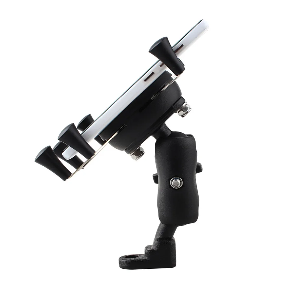 Universal Adjustable Motorcycle Bike Bicycle Phone Holder Shockproof Handlebar Mount For Samsung Iphone 6 6s 7 Plus 8 GPS H