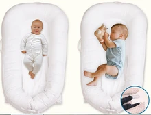 Portable crib. Neonatal bionic baby bed multi-purpose bb bed sleeping artifact berth