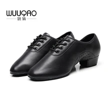 WUUQAO, обувь для взрослых, детская обувь для латинских танцев, мужская и женская обувь для джаза, обувь для занятий танцами, ткань Оксфорд и воловья кожа
