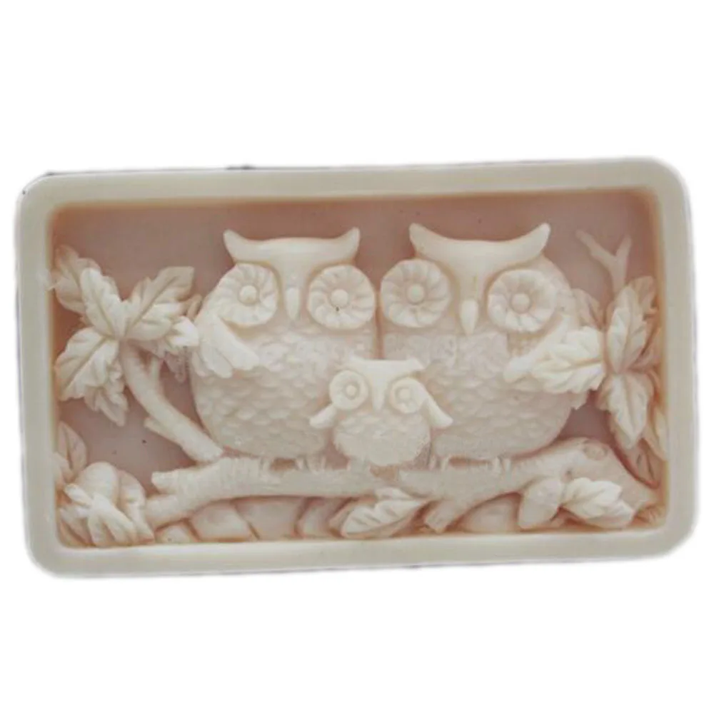

Grainrain Silicone Soap Molds Mould Craft mold DIY handmade Soap Soap making molds Owls