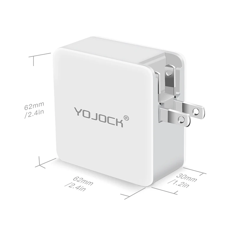 Yojock 60W Type-C PD  ο Macbook Pro 12 Nintendo Switch  USB C ̺    