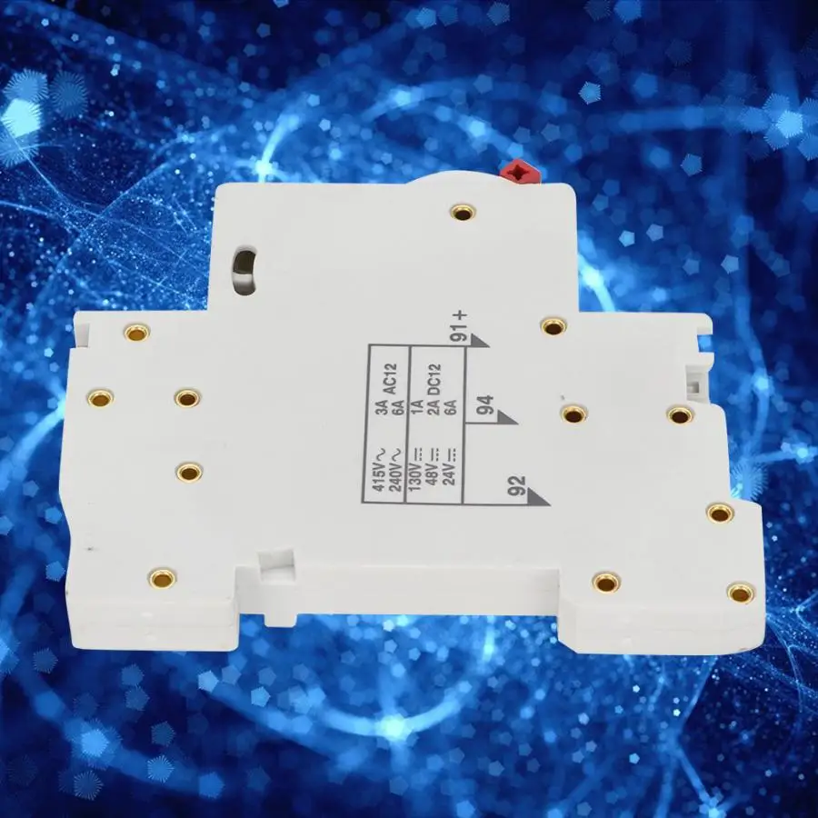 DC24 48V / AC220V автоматический выключатель сигнализации DZ47s остаточного тока с