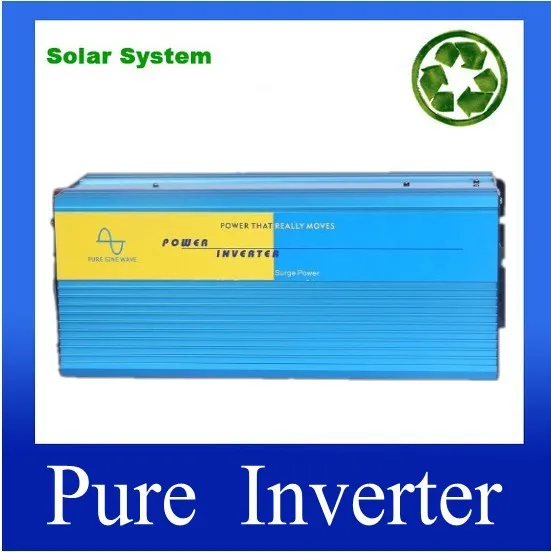 

high quality SINE PURE WAVE Aluminous 1500W solar inverter off grid system input DC12/24V output 100/220V or 220/230/240V