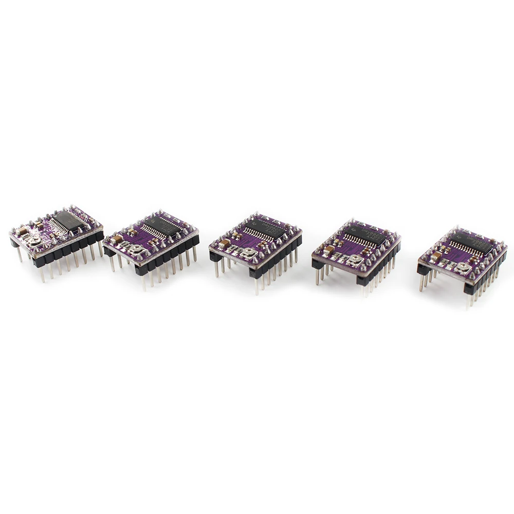 Купить 5шт. 3д принтер stepstick drv8825 драйвер шагового двигателя ...
