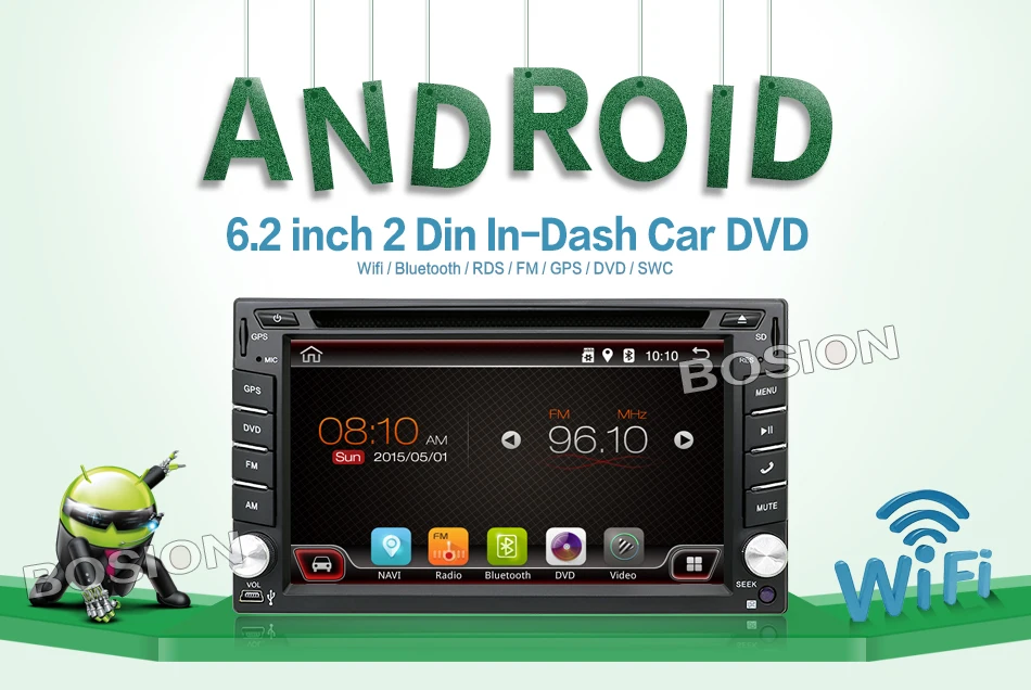 Автомобильный мультимедийный 2 din Радио android автомобильный dvd palyer gps навигационный магнитофон 2din автомобильный Радио wifi+ руль+ 3g+ Телевизор(опция