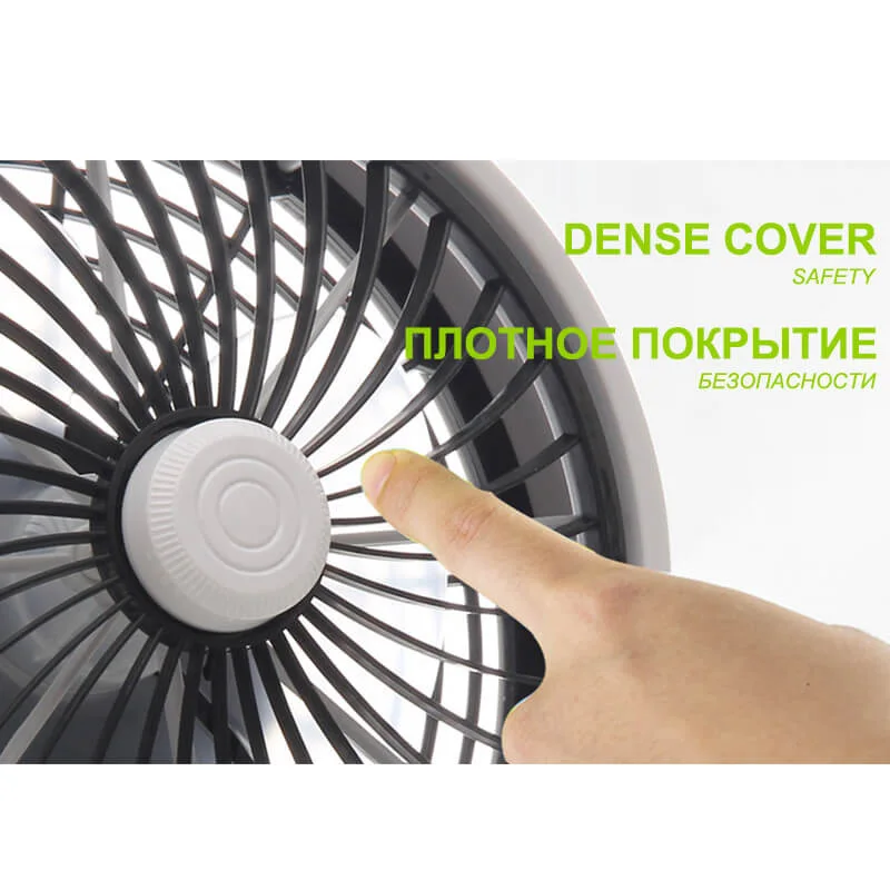 Настольный вентилятор с регулируемым углом компактный воздушным охлаждением