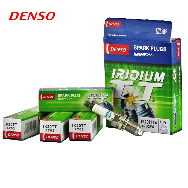 Beste 4 stuks set DENSO Auto Bougie Voor Toyota Avalon MCX10R Avensis ACM20R ACM21R Camry SDV10 SXV10 SXV20 Iridium Platina IK20TT