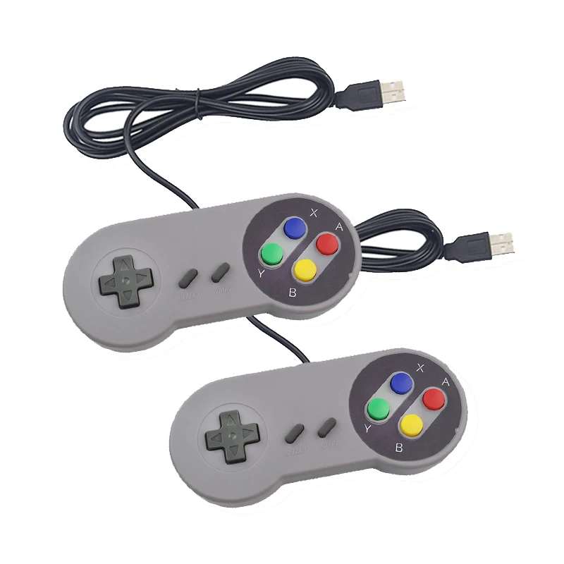 2 шт. USB геймпад игровой джойстик SNES игровой контроллер Ретро геймпады для ПК NESPi RetroPie игровой контроль для Raspberry Pi 4 B