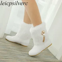 women boots autumn winter warm fur 2016 new sexy fashion pu mid-calf motorcycle snow boots black pink white high-heeled shoes цена women boots autumn winter warm fur 2016 new sexy fashion pu mid-calf motorcycle snow boots black pink white high-heeled shoes цены онлайн