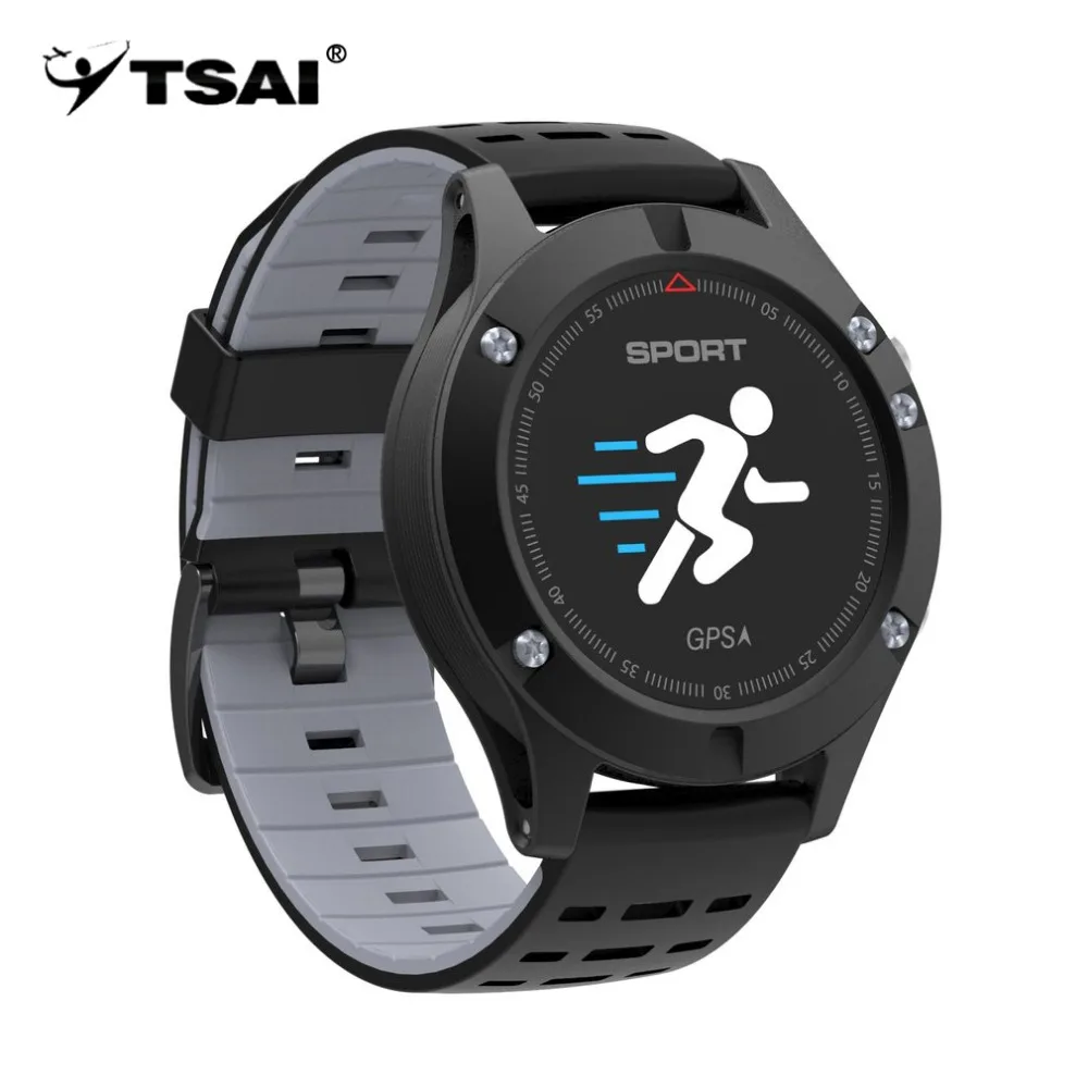 TSAI GPS Pedometer Outdoor Bluetooth Sports Tracker Support Step Positioning Fitness Tracker Altitude Pressure Wristwatch