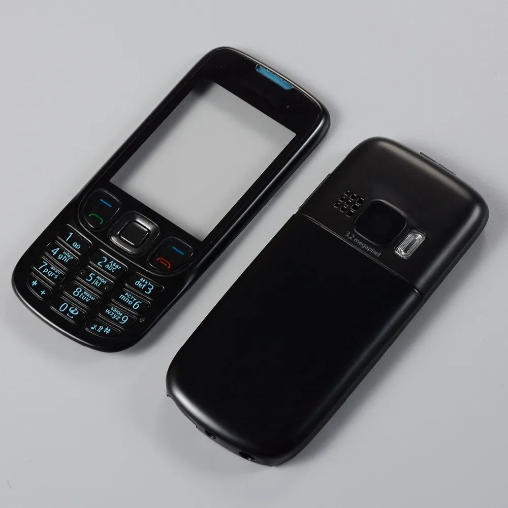 Для Nokia 6303 6303C металлический корпус передняя рамка + средняя задняя крышка