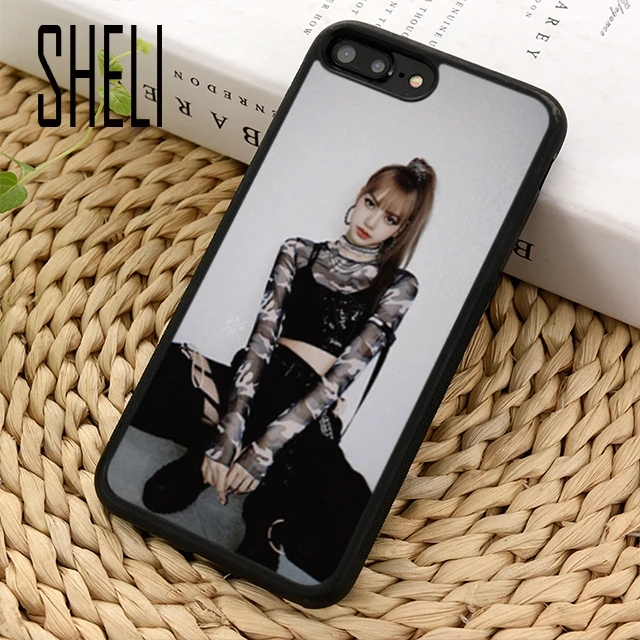 

SHELI LISA BLACKPINK KPOP Phone Case Cover For iPhone 6 6S 7 8 Plus X XR XS max 5 5S SE Samsung Galaxy S6 S7 edge S8 S9 Plus
