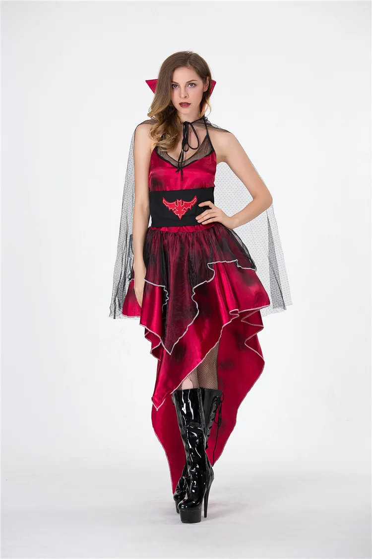 Vampire Queen Witch Dress Costume Halloween Costumes for Women Sexy Cosplay Black Gothic Lolita Dress Fantasy Carnival Costume Vampire Queen Witch Dress Costume Halloween Costumes for Women Sexy Cosplay Black Gothic Lolita Dress Fantasy Carnival Costume