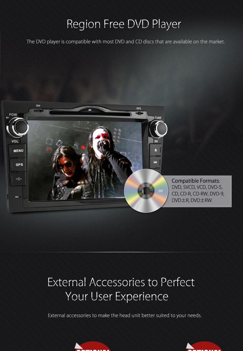 Flash Deal 8" Special Car DVD for Honda CRV 2007-2011 with Original User Interface/Appearance & Android Mirror Link Support 11