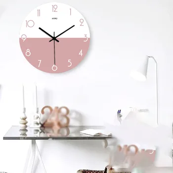 

Nordic wall clock modern design electronic large decorative watch wall decor decorations living room home large decorative 5Q177