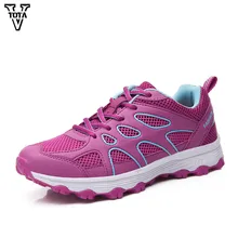 

VTOTA Brand Shoes Woman Casual Air Mesh Sneakers Breathable Women Shoes Flat Climbing Zapatillas Mujer Lace-up Fabric Shoes QJ