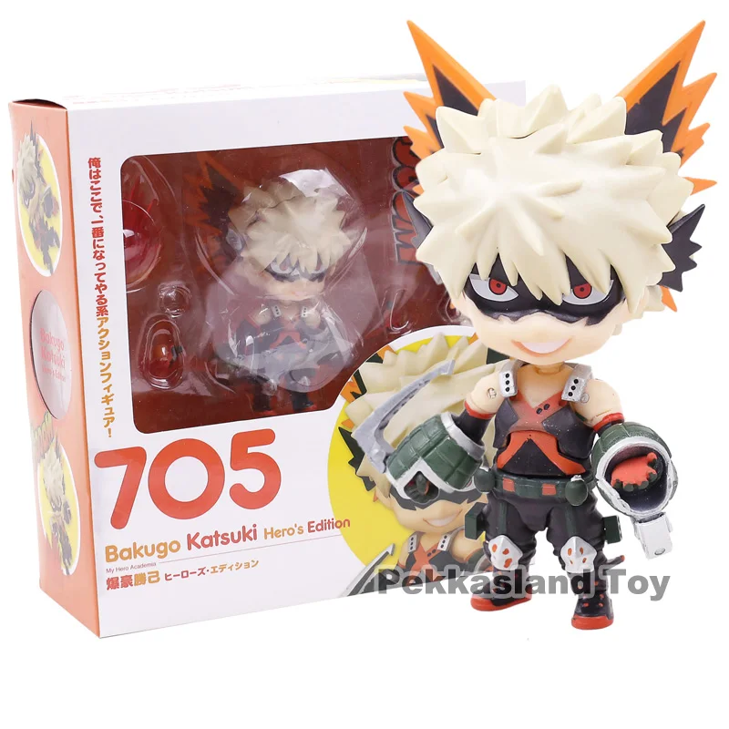 

Nendoroid Anime My Hero Academia Figure Midoriya Izuku Bakugou Katsuki Hero's Edition 686# 705# Model Figural Toy Gift