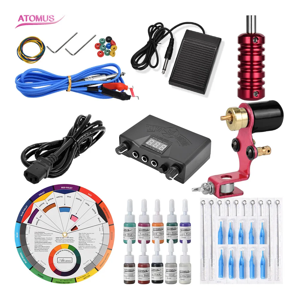 

Rotary Tattoo Machine Iniciante Tattoo Machine Set Support Tatouer Tatoo Machin Tatuaje Tatouage Professionnel Quit De Tatuajes