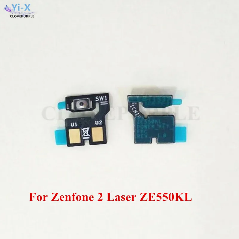 10 шт./лот для Asus Zenfone 2 Laser 5 &quotZE550KL кнопка включения/выключения питания гибкий