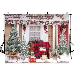 Фон для рождественских фотографий украшения окно фон для фотографии снег фон для фотостудии фон для фотографии