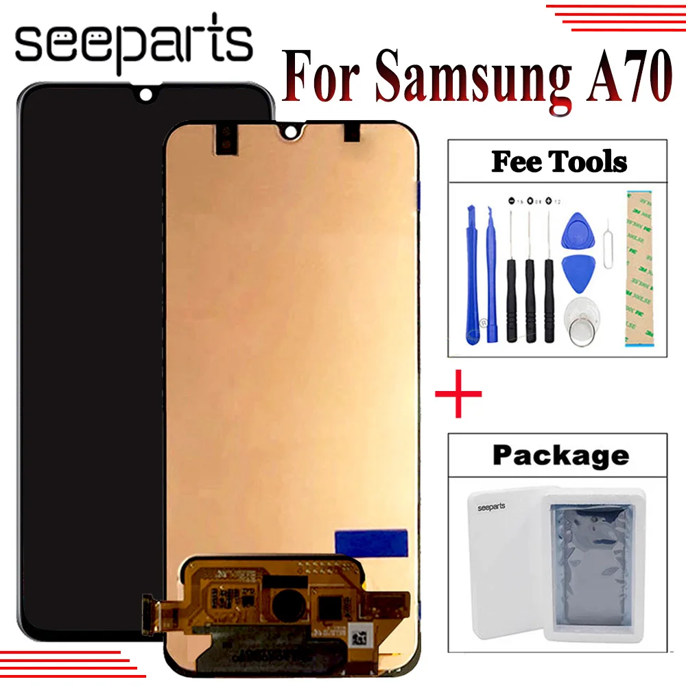 

Super AMOLED For Xiaomi CC9e LCD Mi CC9 e Display Touch Screen Digitizer Assembly Replacements Parts for Xiaomi Mi cc9e LCD