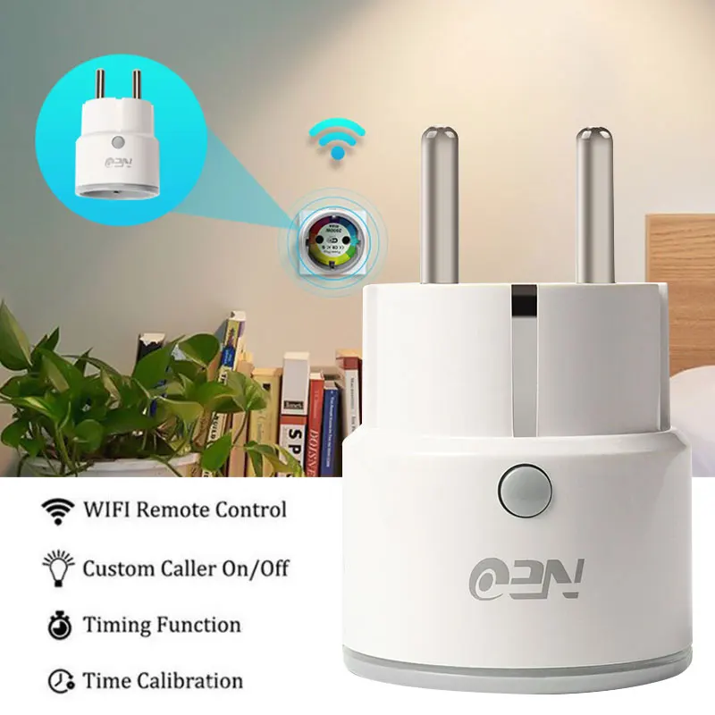 Smart Plug Wi-Fi Socket 2000W Switch Home Electrical for IFTTT Echo Mini and Kitchen | Освещение