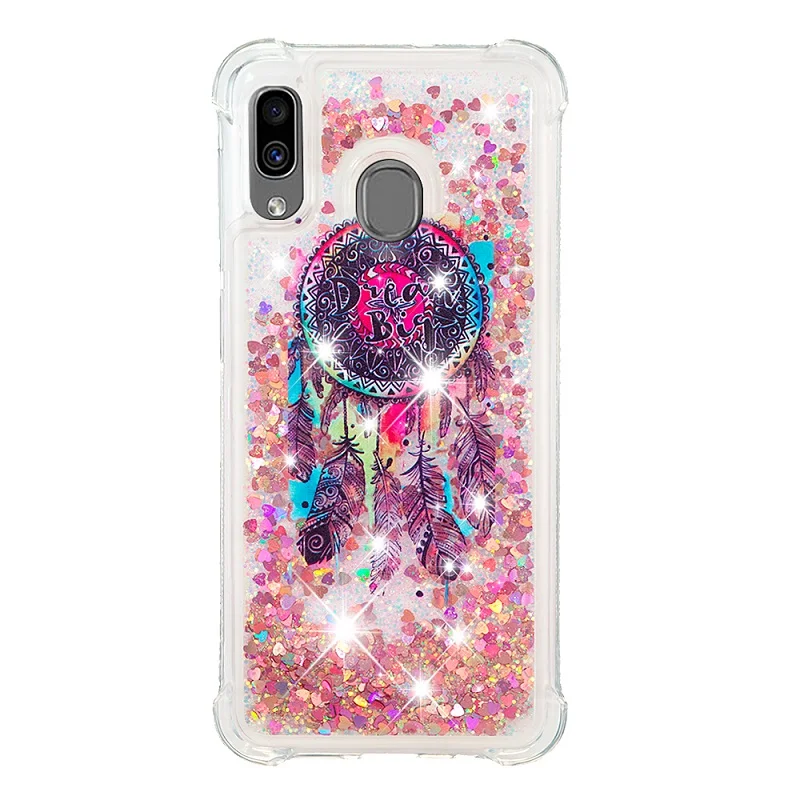 

Anti-fall TPU quicksand big dream catcher mobile phone case for Samsung GalaxyS6 S6Edge S7 S7Edge S8 S8Plus S9 S9Plus S10 S10Plu