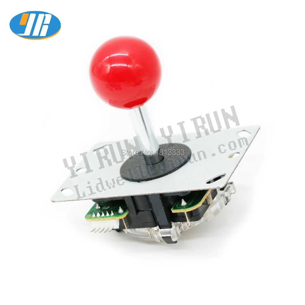Jamma MAME DIY аркадные части шкафа копия Sanwa Джойстик 5Pin драка качалка с круглыми