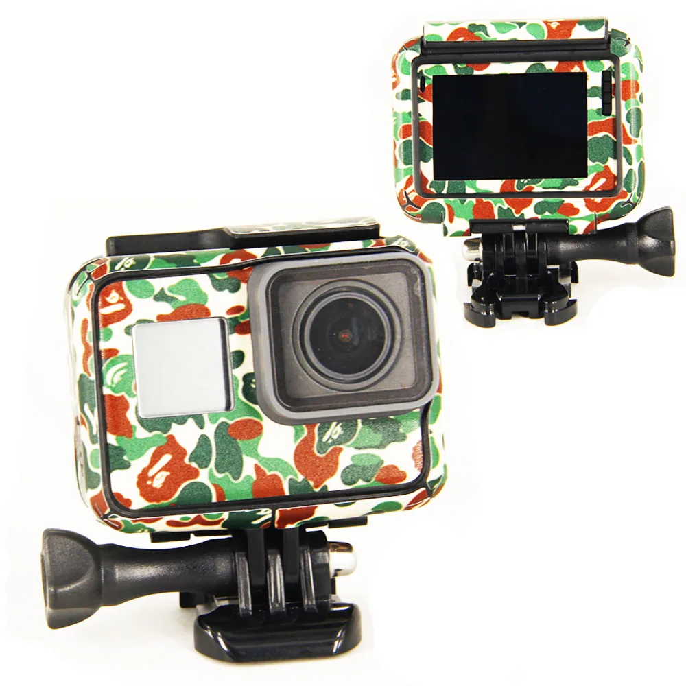 Аксессуары для камеры Go Pro Hero5/6/7 защитный чехол Gopro Hero 5 6 7 наклейки экшн камеры|for
