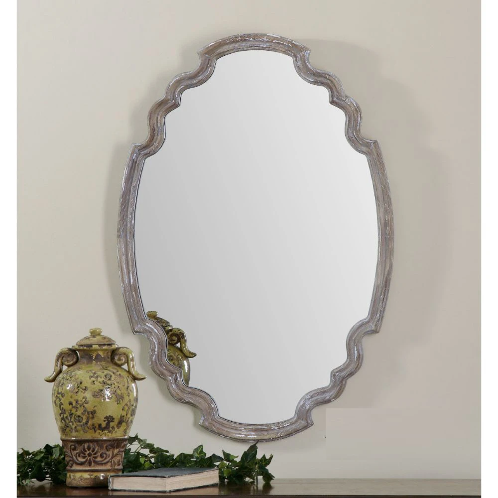 Ludovica Aged Wood Mirror (1)