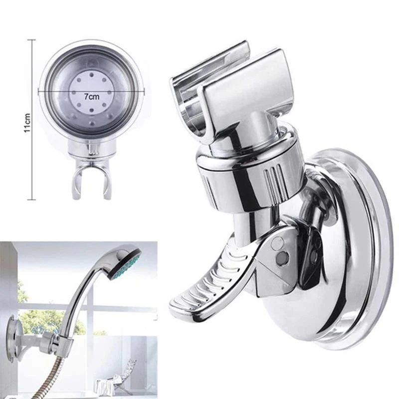 

Plating Plactis Suction Cup Type Shower Holder Base Shower Head Shower Holder Suction Cup Shower Mounting Brackets