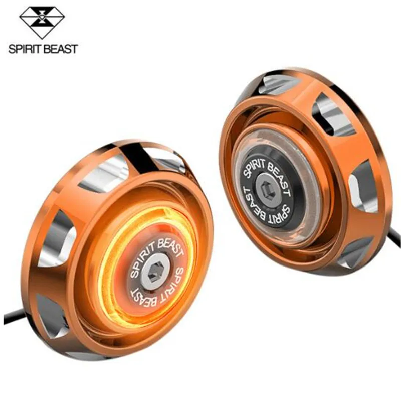 

SPIRIT BEAST Warning LED Lights Decoration Reflective Motocross Decoration Motorcycle Reflective Plate Motorcycle Accessories