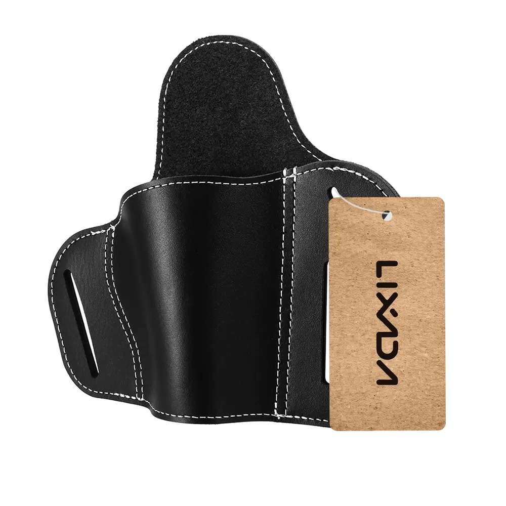 

Lixada Leather Holster Outdoor Military Tactical Holster Carry Holsters Belt Outdoor Military Tactical Holster Belt Pouch 3 Slot