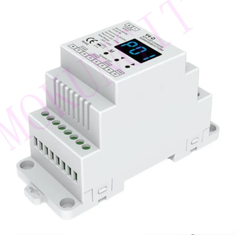 4CH*5A 5-24VDC CV Controller V4-D Dimming/color temperature/RGB/RGBW 4 in 1 2.4GHz RF Wireless Reciever | Лампы и освещение