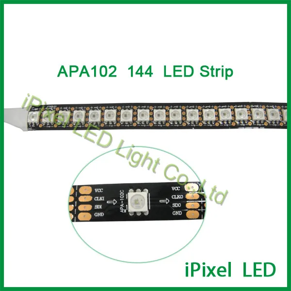 APA102 IC 5050 SMD цифровая Адресуемая программируемая Светодиодная гибкая световая