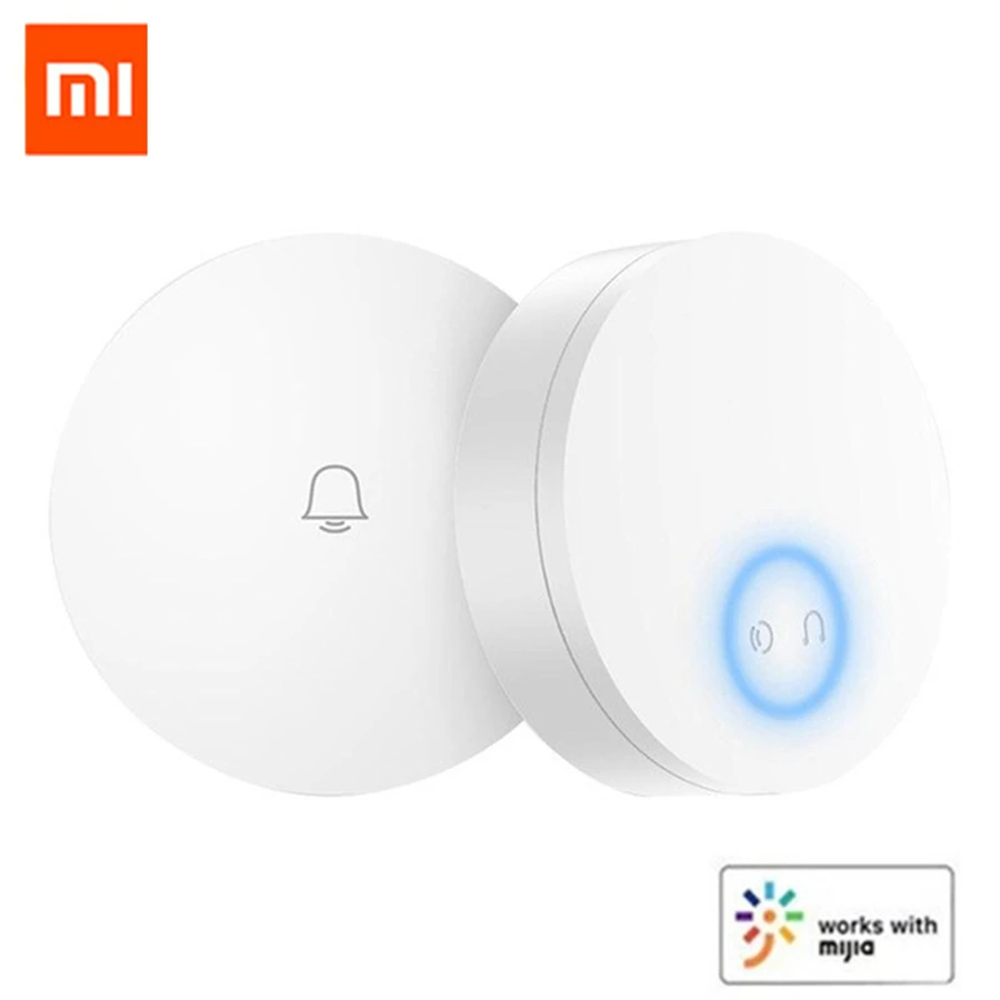 Xiaomi Linptech самогенерирующийся беспроводной дверной звонок без аккумулятора