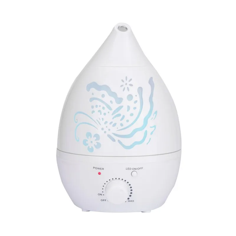 

Fashionable Carve Design Air Humidifier LED Light Essential Oil Aroma Diffuser Mist Maker Diffuser for Office SPA