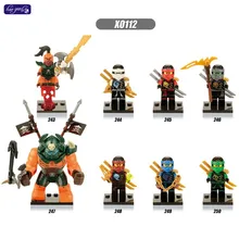 HAOGAOLE 320 шт. X0112 Lloyd Jie Nada Khan сказочная Kay Gnea ожесточенная красота Curtis Кирпичи Строительные блоки игрушки