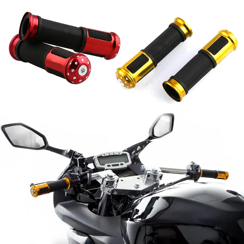 Левый 7/8 ''22mm правый 1''25mm Универсальный руль мотоцикла изменение Универсальный алюминиевый сплав дроссельной заслонки Вращающаяся ручка автозапчасти