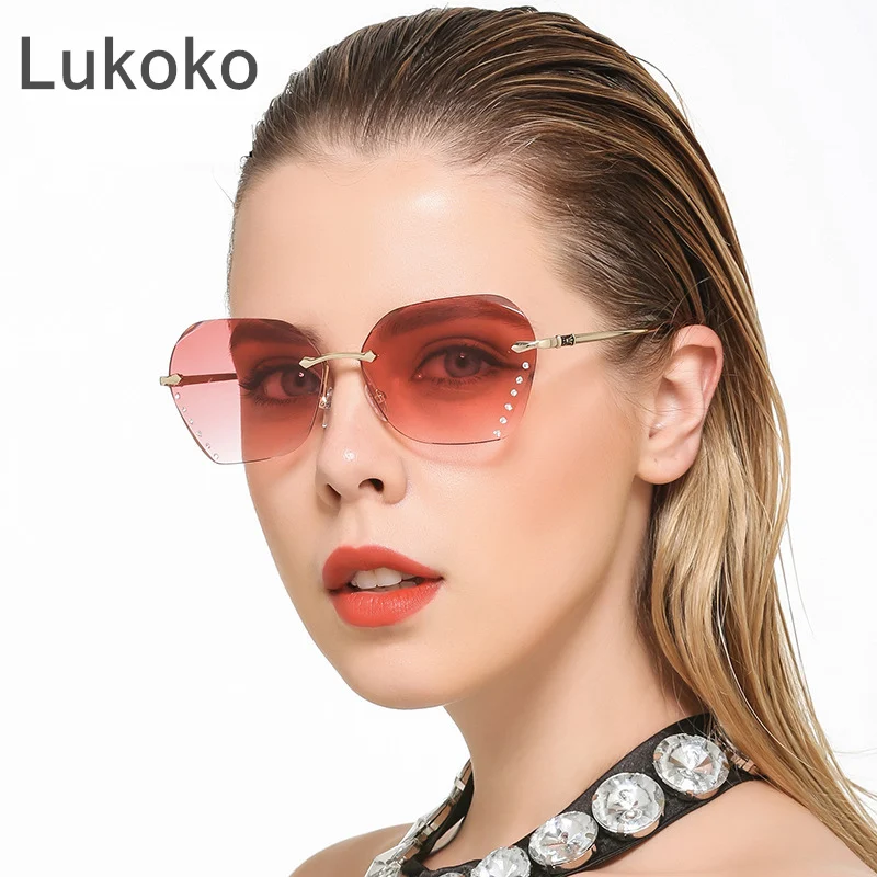 Lukoko UV400 Sun Glasses For Women 2017 Female Famous Brand Designer Shades Reybans Ladies 