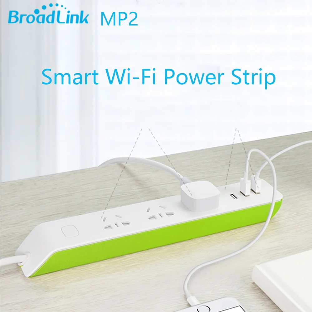 Broadlink MP2 mp1 Умный дом Системы Мощность полосы Беспроводной Дистанционное управление электрического smart Вилки гнезд E-Управление e переключатель