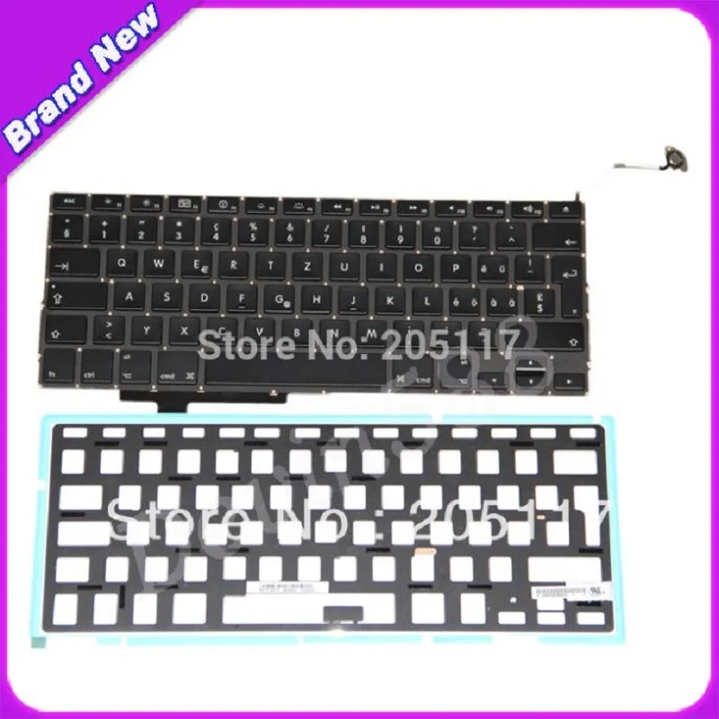

Compare Cheap & Brand New ! For Apple Macbook Pro 17" A1297 Laptop SWISS Keyboard With Backlight