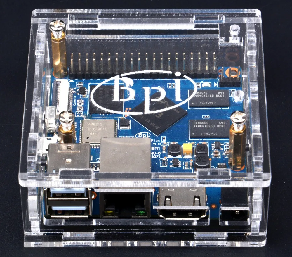 Банан Pi M2+ доска хорошее качество Акриловые Ясно Дело